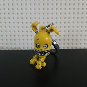 FNAF Five Nights At Freddys - Spring Bonnie Yellow Hanger - Bunny Keychain